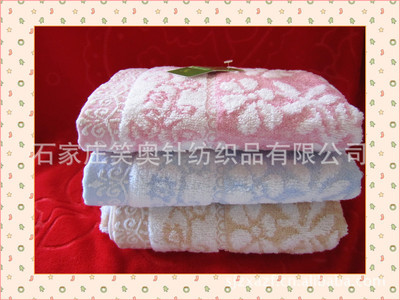 廠家直銷竹纖維毛巾 柔軟親膚，強效吸水，石家莊笑奧針紡織品為您提供優(yōu)質(zhì)日用百貨